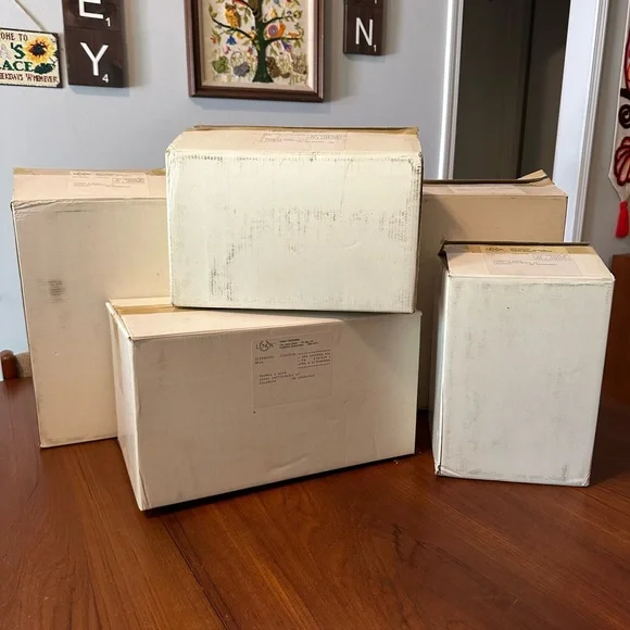 Original Lenox Spice Village Canister Set of 5 - 1990/1991. Pre owned. - Picture 12 of 16